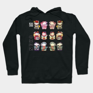 Japanese Anime Cat Hoodie